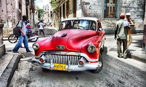 Alter Wagen in Havanna