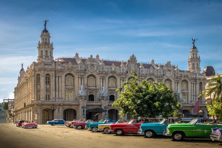 Cabrio in Havanna
